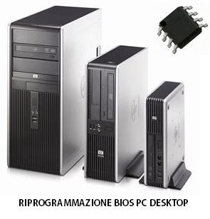 Servizio recupero e riprogrammazione Bios Scheda madre PC Desktop