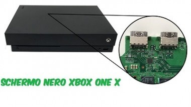 Riparazione Xbox One X con schermo nero o immagine che salta