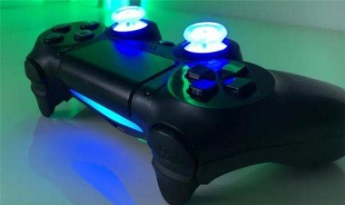 Modifica Ps4 Controller con Led + Analogici trasparenti