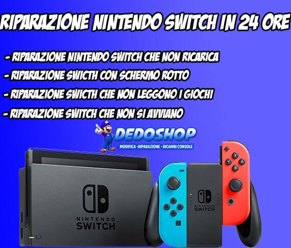 Riparazione Nintendo Switch