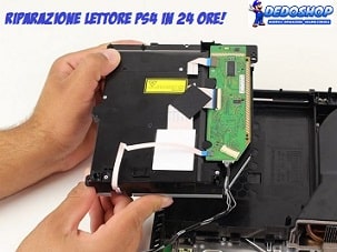 riparazione lettore ps4